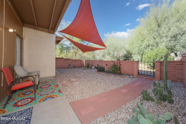 view of patio