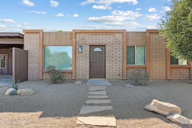 view of front of house