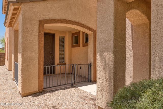 view of property entrance