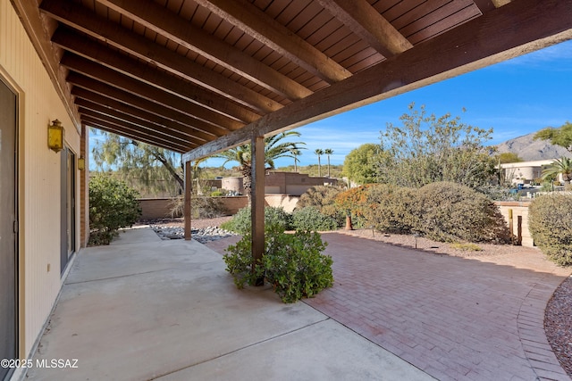 view of patio