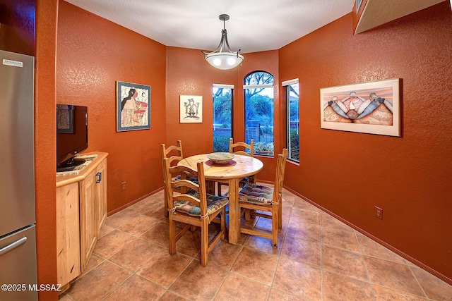 view of dining area