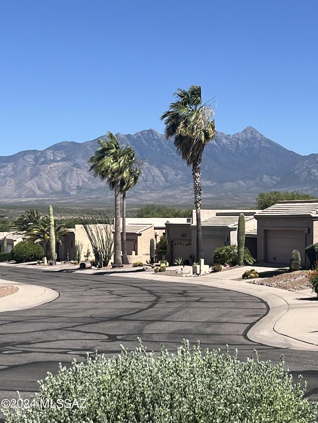 view of mountain feature