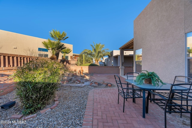 view of patio / terrace