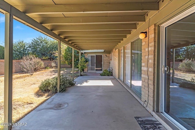 view of patio / terrace