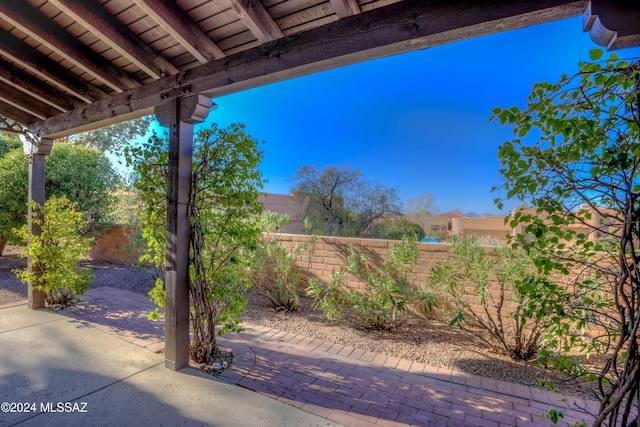 view of patio