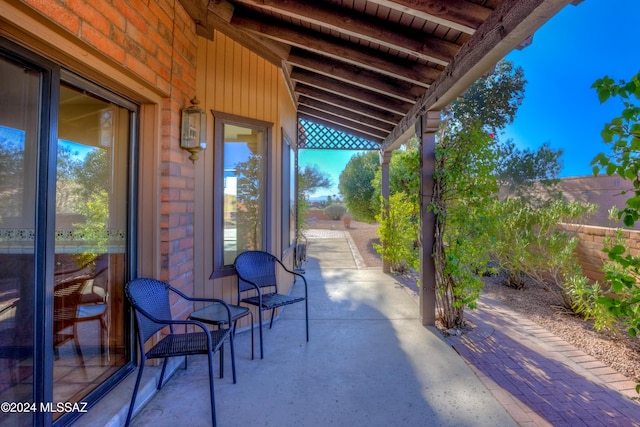 view of patio