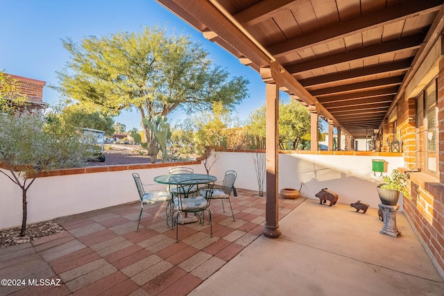 view of patio / terrace