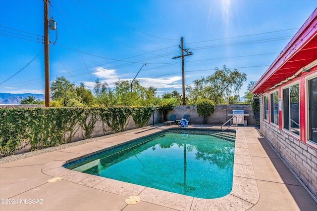 view of pool