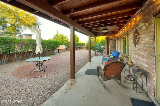 view of patio / terrace