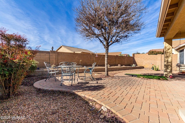 view of patio