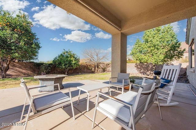 view of patio / terrace