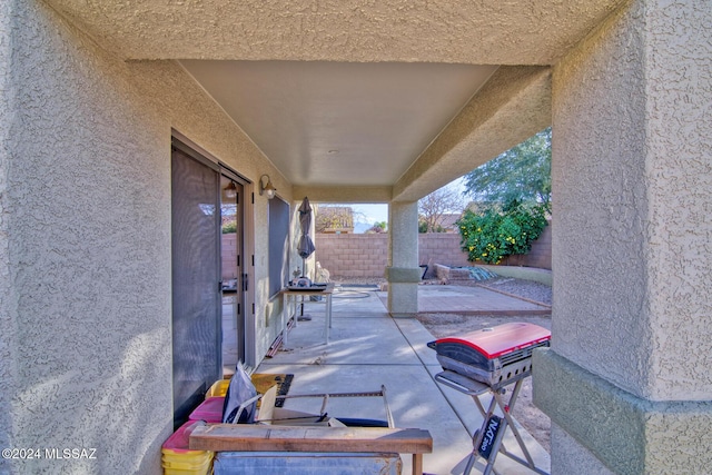 view of patio / terrace with grilling area