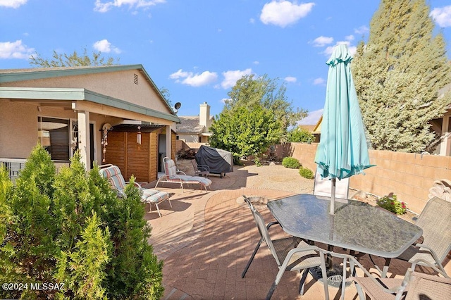 view of patio / terrace