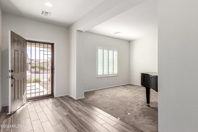 foyer entrance with plenty of natural light