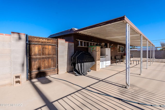 view of patio / terrace