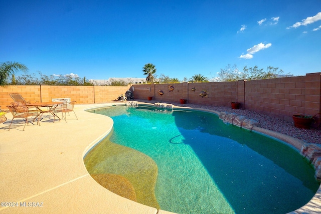 view of swimming pool