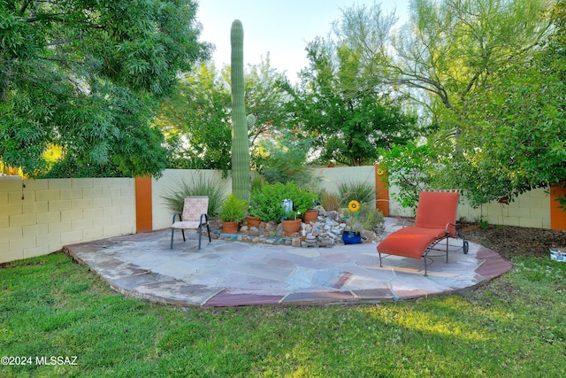 view of patio