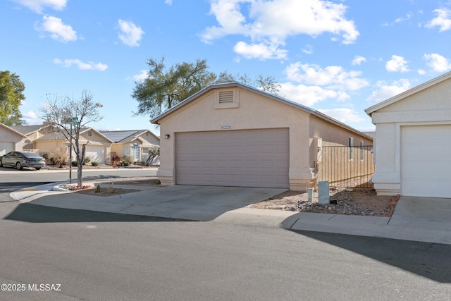 ranch-style house with a garage