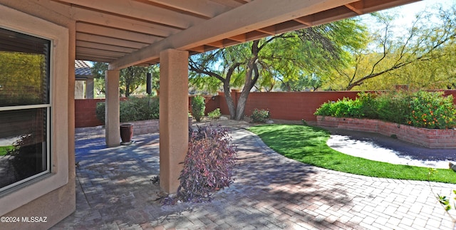 view of patio