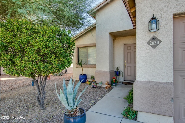 view of property entrance