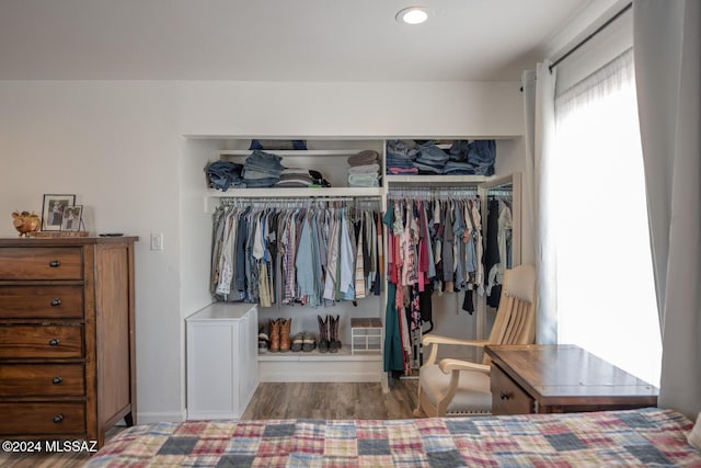 closet with visible vents