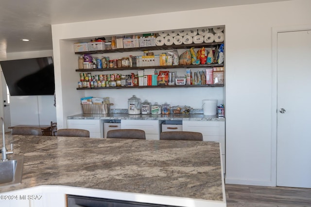 pantry featuring a sink