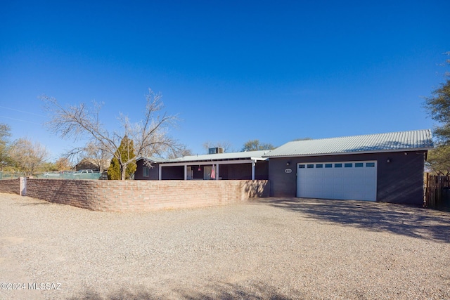 view of ranch-style house