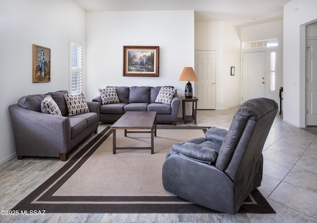 view of living room