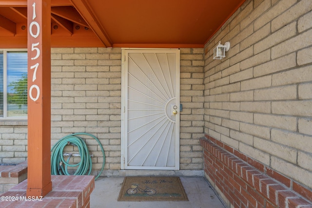 view of property entrance