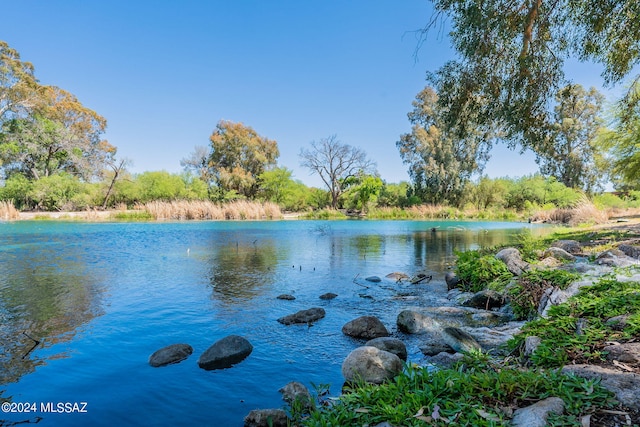 property view of water