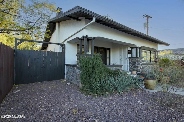 view of front of house