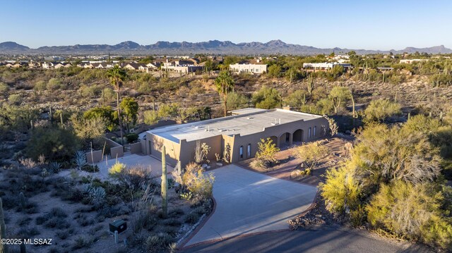 view of adobe home