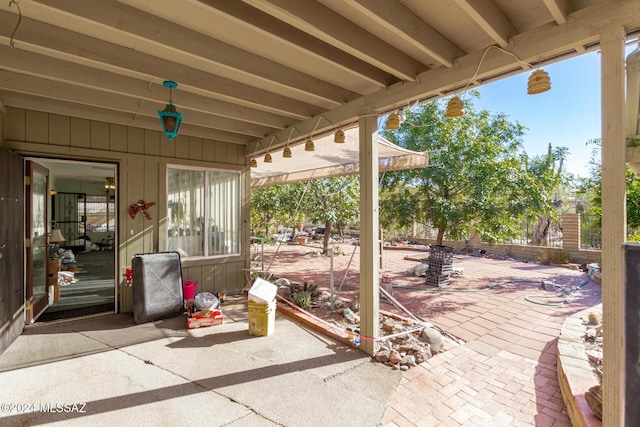 view of patio