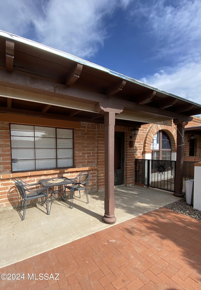 view of patio / terrace