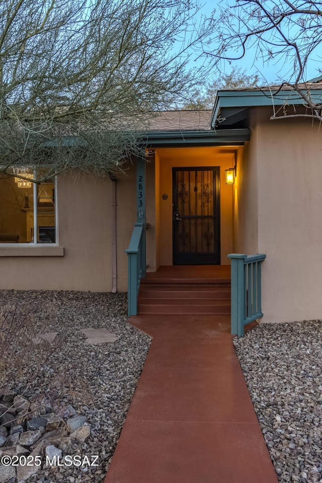 view of entrance to property