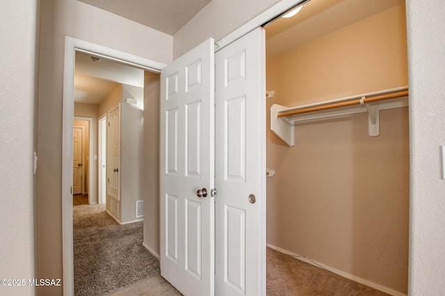 view of closet