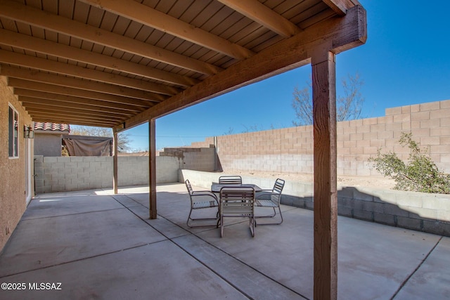 view of patio / terrace