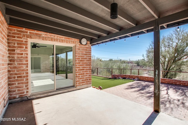 view of patio / terrace