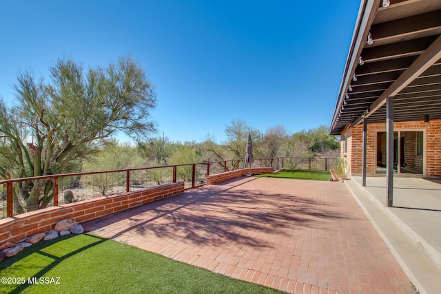 view of patio / terrace