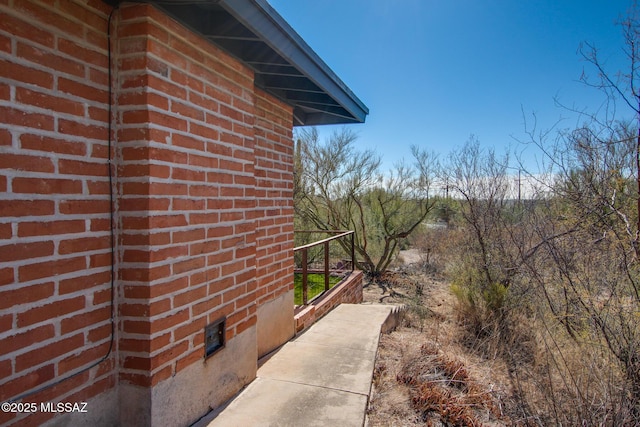 view of exterior entry