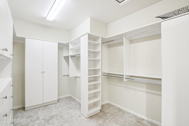 view of spacious closet