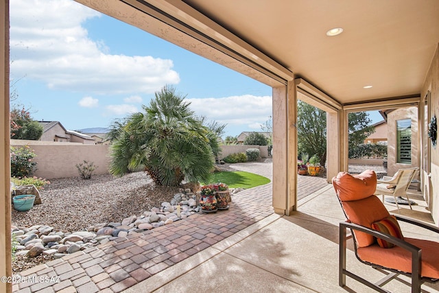 view of patio / terrace