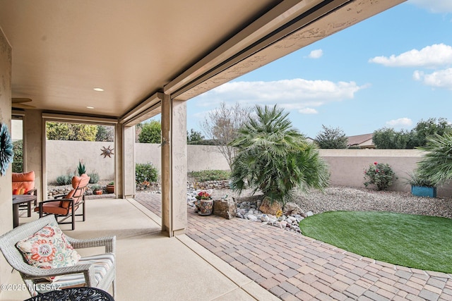 view of patio / terrace