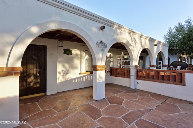 view of patio / terrace featuring a porch