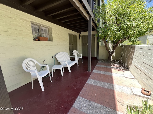 view of patio / terrace