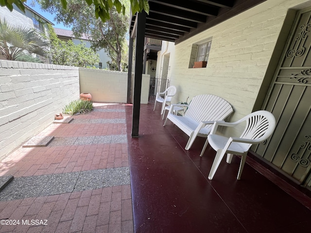 view of patio / terrace