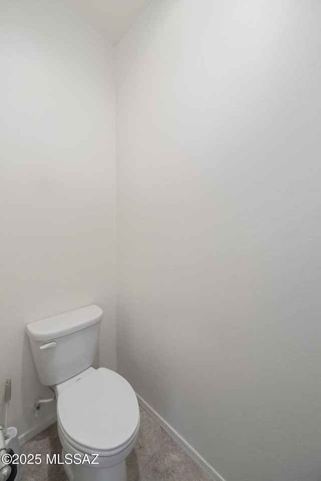 bathroom featuring toilet