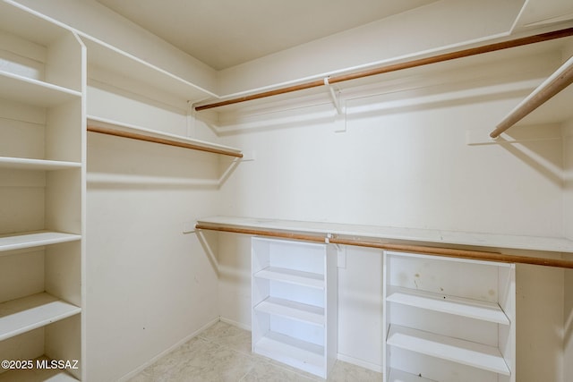 view of spacious closet