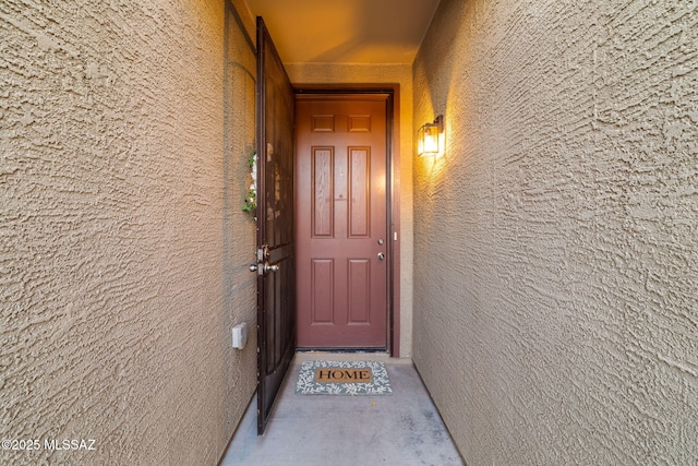 view of property entrance