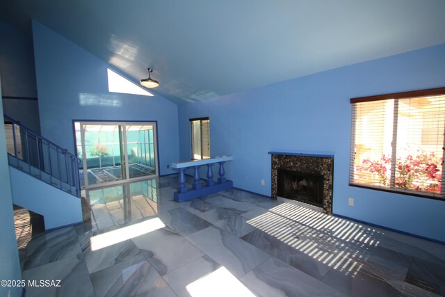 view of patio with a pergola and an outdoor living space with a fire pit